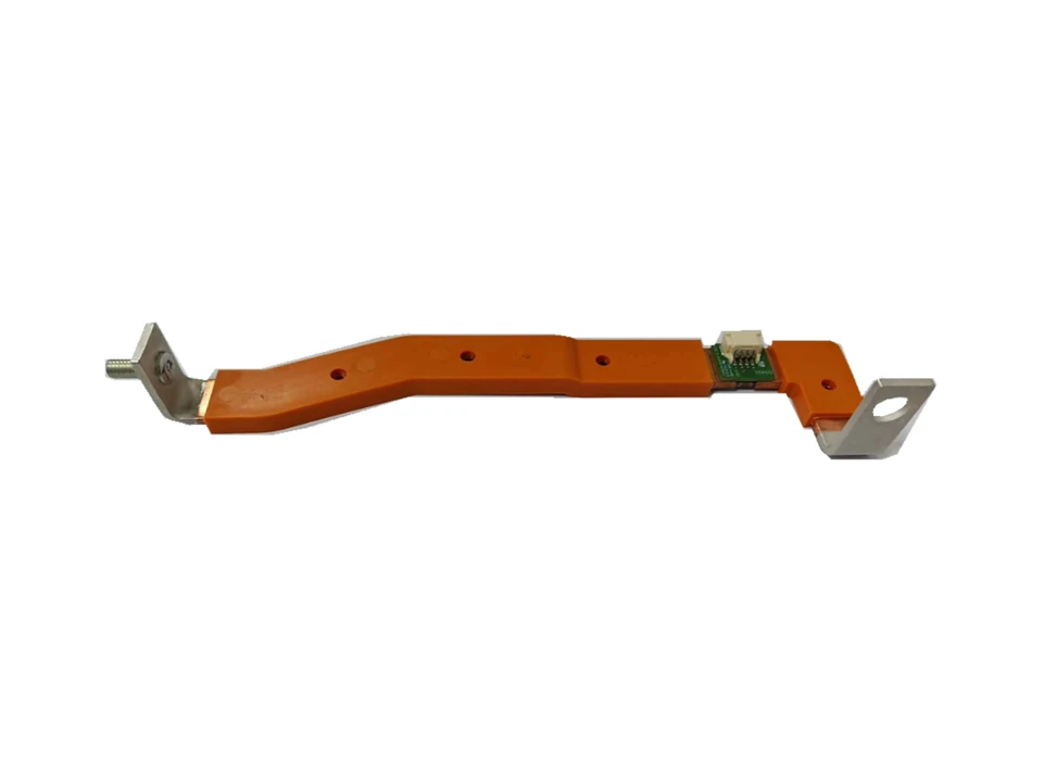 Overmolded strip busbar