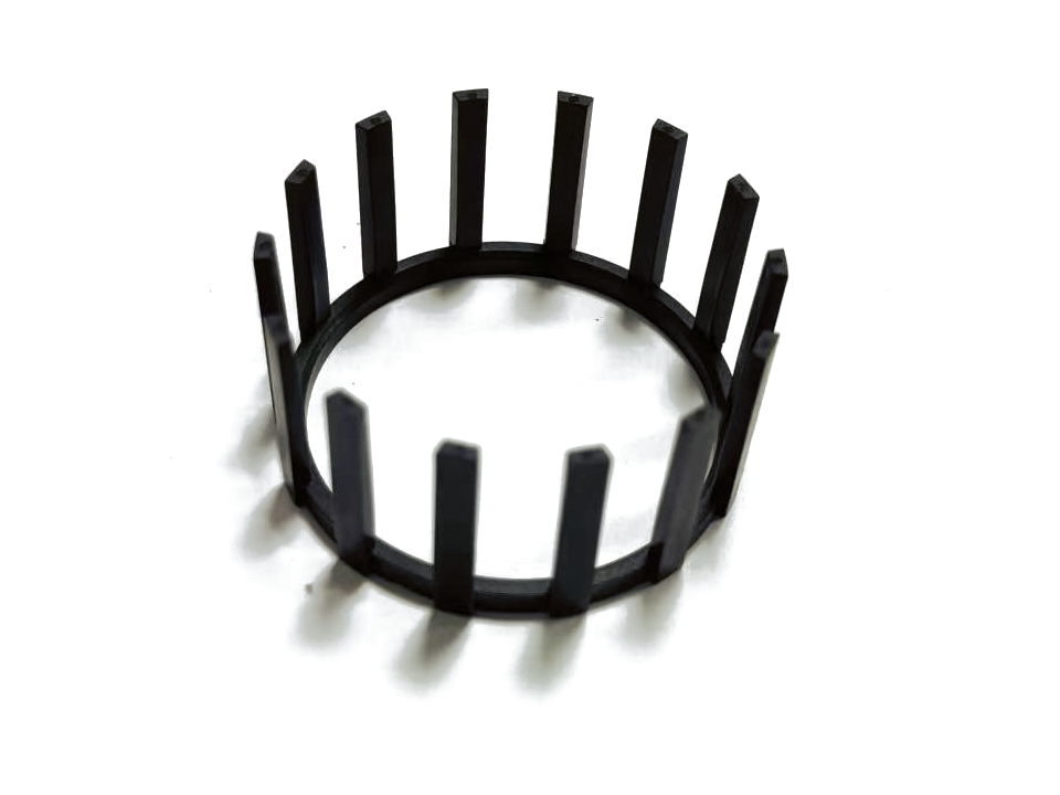 Cage viewed from the opposite side