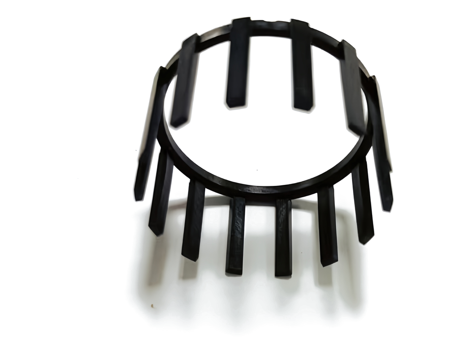 End ring and axial bars