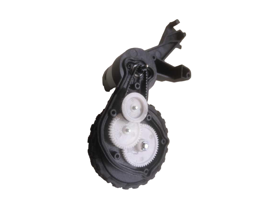 Open-cover gear arrangement